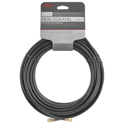 Rocketfish 15.24m (50 ft.) RG6 Coaxial Cable - Only at Best Buy
