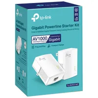 TP-Link AV1000 Gigabit Powerline Kit (TL-PA7017 Kit)