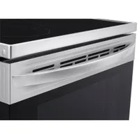 Cuisinière électrique 5 éléments/convection/friture air 6,3 pi³ 30 po de LG (LREL6323S) - Inox