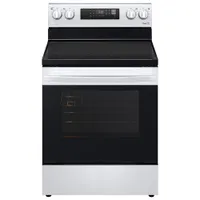 LG 30" 6.3 Cu. Ft. 5-Element Freestanding Electric Range (LREL6321S) - Stainless Steel