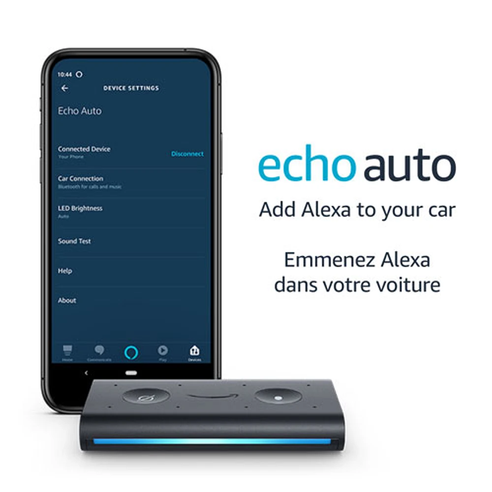 Amazon Echo Auto with Alexa - Black