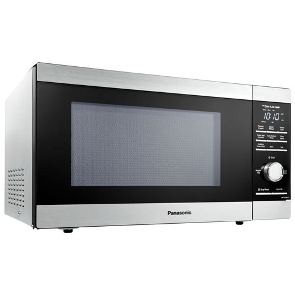 Panasonic Genius 1.3 Cu. Ft. Microwave (NNSD66LS) - Stainless Steel/Black - Only at Best Buy