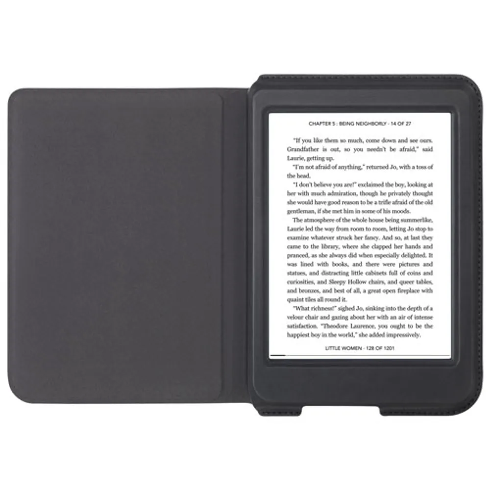 Étui SleepCover pour liseuse Nia de Kobo - Noir