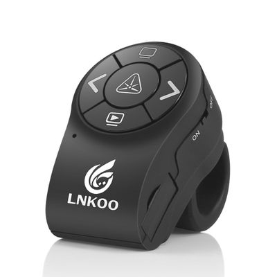Wireless Presenter Rechargeable, LNKOO RF 2.4GHz Finger Ring Presentation...