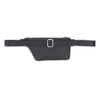Club Rochelier Genuine Leather Card Holder Waist Bag (CL110WB02) - Black