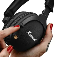 Marshall Monitor II Over-Ear Noise Cancelling Bluetooth Headphones - Black