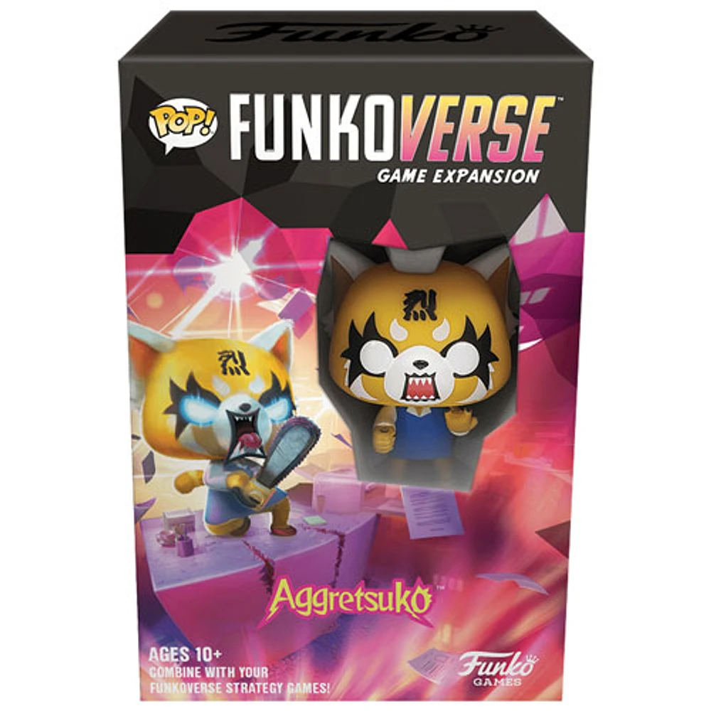 Pop! Funkoverse: Extension de personnage Aggretsuko 100 - Anglais