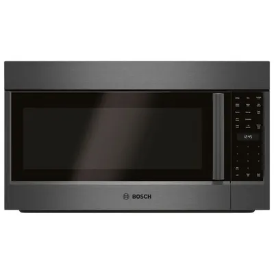 Bosch 800 Series Over-The-Range Microwave - 1.8 Cu. Ft. - Black Stainless Steel