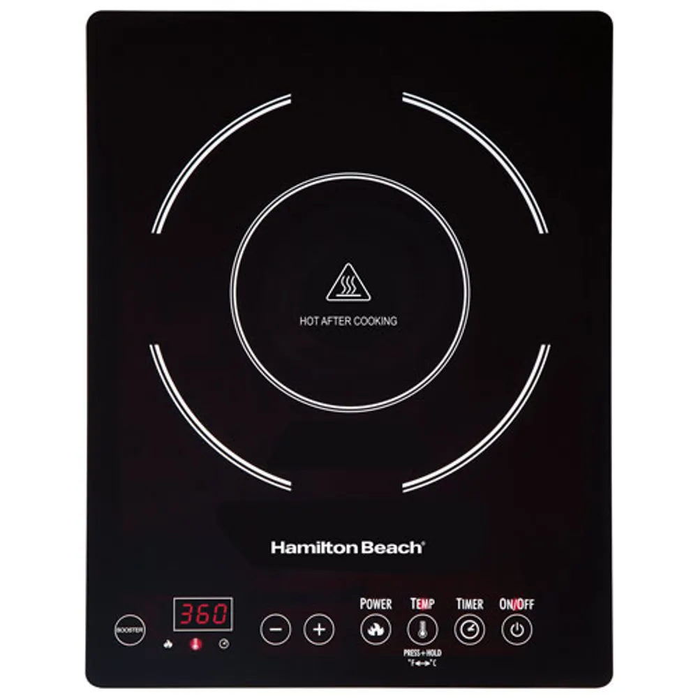 Hamilton Beach Single Induction Cooktop - Black