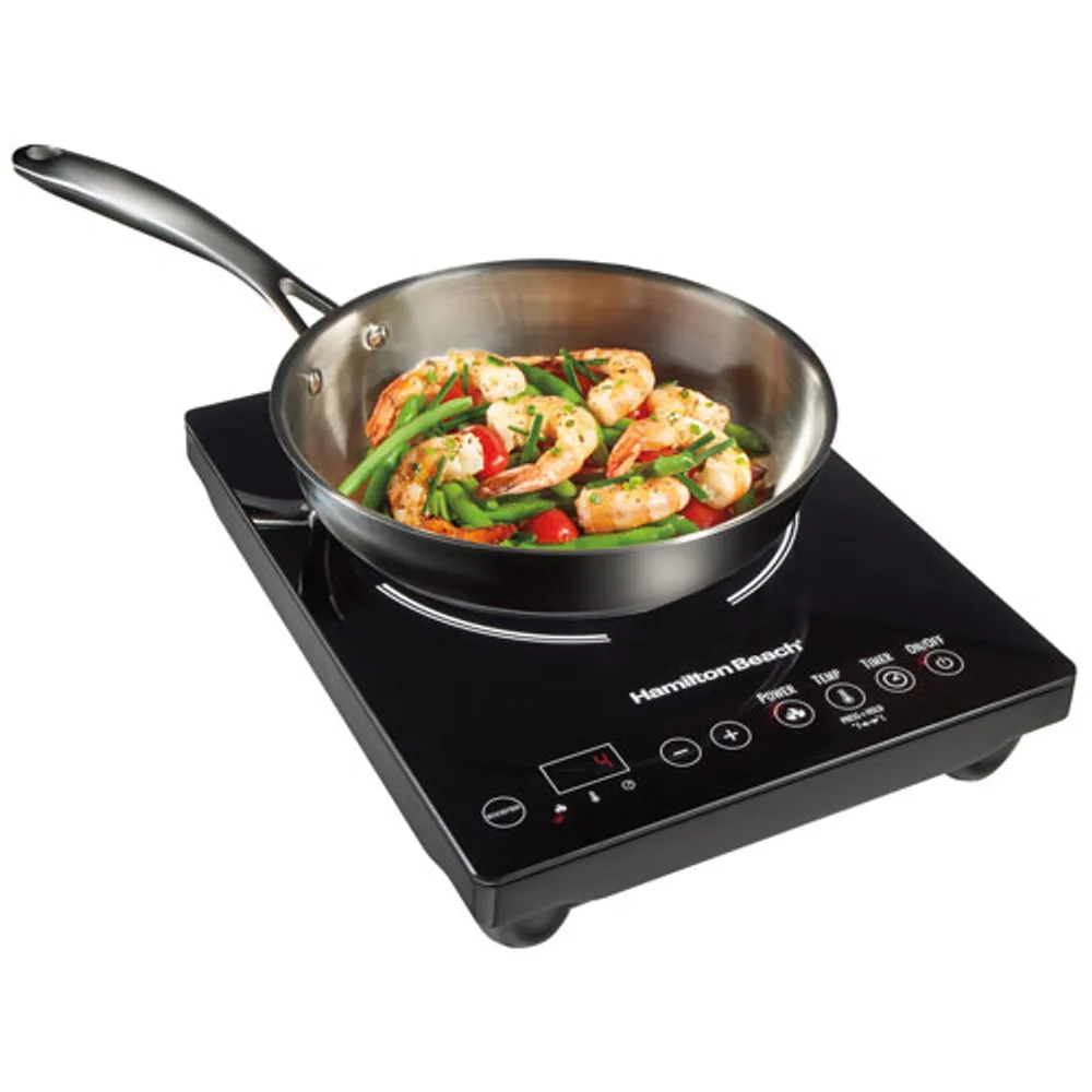 Hamilton Beach Single Induction Cooktop - Black