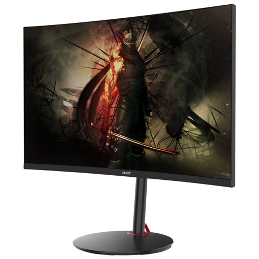 Acer 27" FHD 240Hz 5ms GTG Curved VA LED FreeSync Gaming Monitor (XZ270 Xbmiipx) - Black