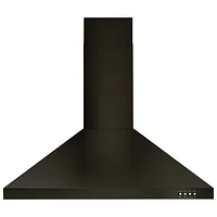 Whirlpool 30" Wall Mount Range Hood (WVW53UC0HV) - Black Stainless - Open Box - Perfect Condition