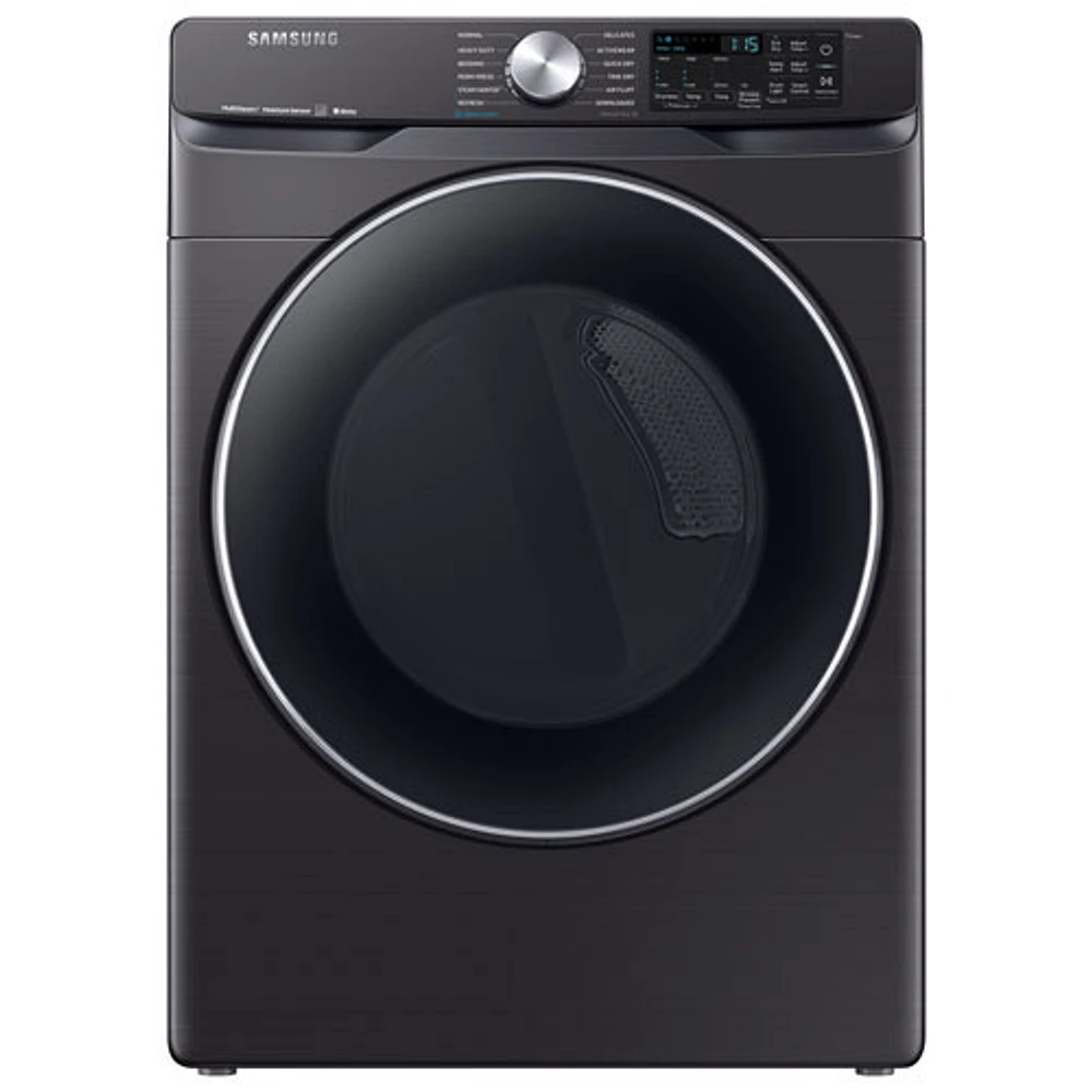 Sécheuse électrique à vapeur de Samsung (DVE45R6300V/AC) - Inox noir - BO - Parfait état