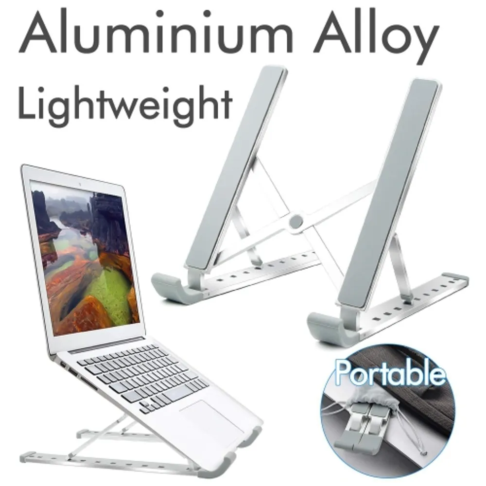 RIORAND Portable Laptop Stand Foldable Adjustable Aluminium Alloy