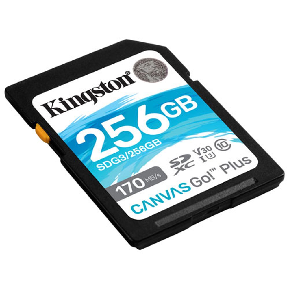 Kingston Canvas Go! Plus 256GB 170MB/s SDXC Memory Card