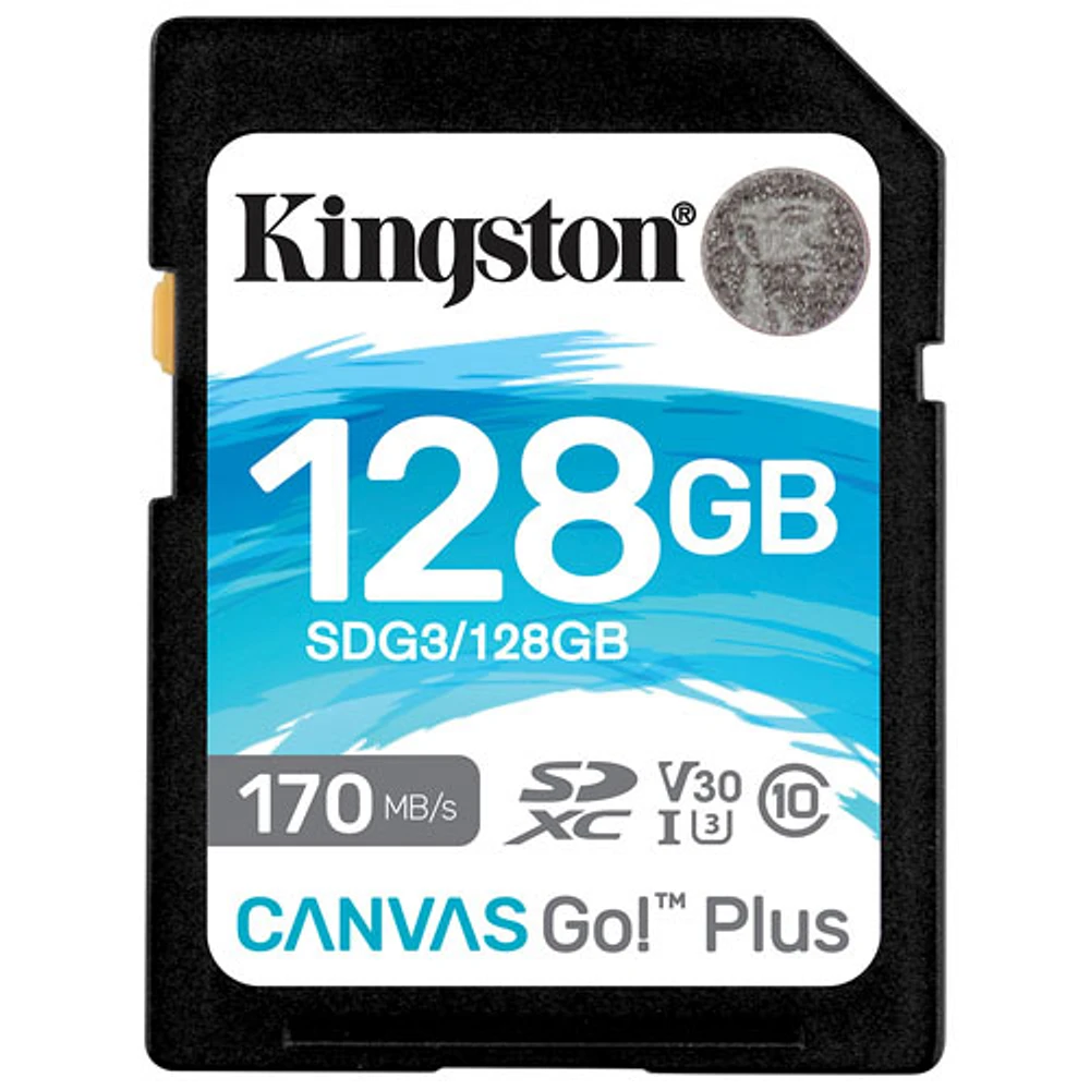 Kingston Canvas Go! Plus 128GB 170MB/s SDXC Memory Card