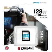 Carte mémoire SDXC Canvas Go! Plus de 170 Mo/s de 128 Go de Kingston