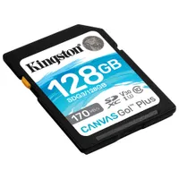 Carte mémoire SDXC Canvas Go! Plus de 170 Mo/s de 128 Go de Kingston