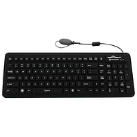 Seal Shield Glow 2 Backlit Wired Full Size Waterproof Keyboard - English