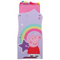 Peppa Pig 6-Bin Toy Organizer - Pink/Purple