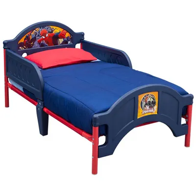 Marvel Spider-Man Kids Bed - Toddler - Blue