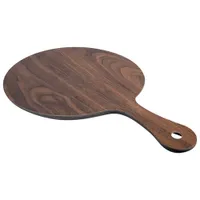 Brilliant 10.83" Bamboo Pizza Serving Tray - Walnut