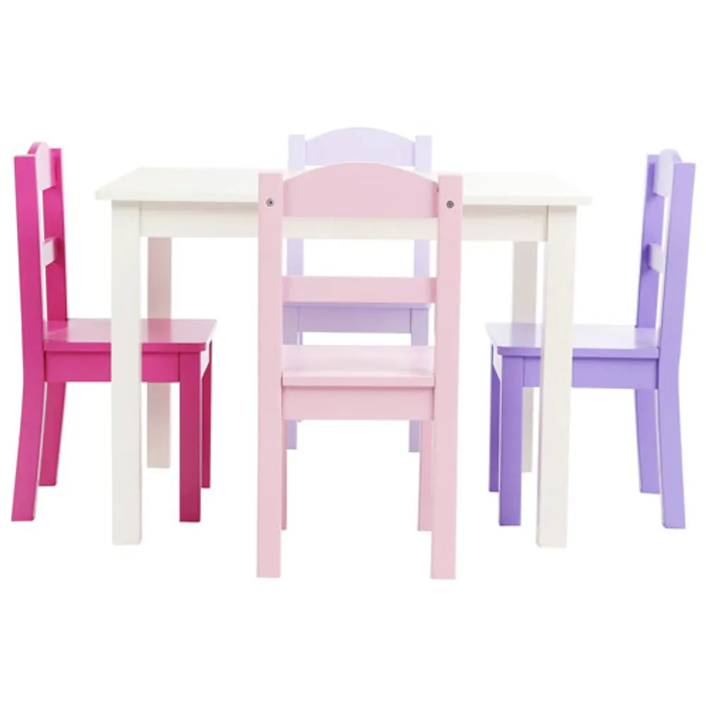 Humble Crew 5-Piece Kids Table & Chair Set- Forever