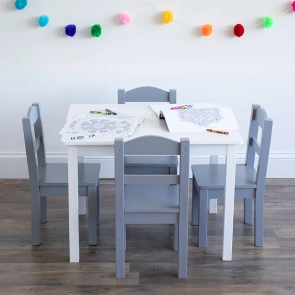 Humble Crew 5-Piece Kids Table & Chair Set - Springfield