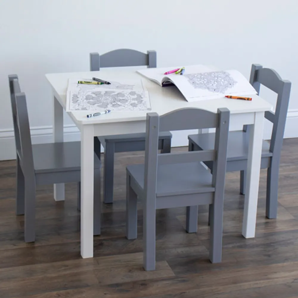 Humble Crew 5-Piece Kids Table & Chair Set - Springfield