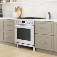 Bosch 30" 4 Cu. Ft. True Convection 5-Burner Dual Fuel Range (HDS8055C) - Stainless Steel