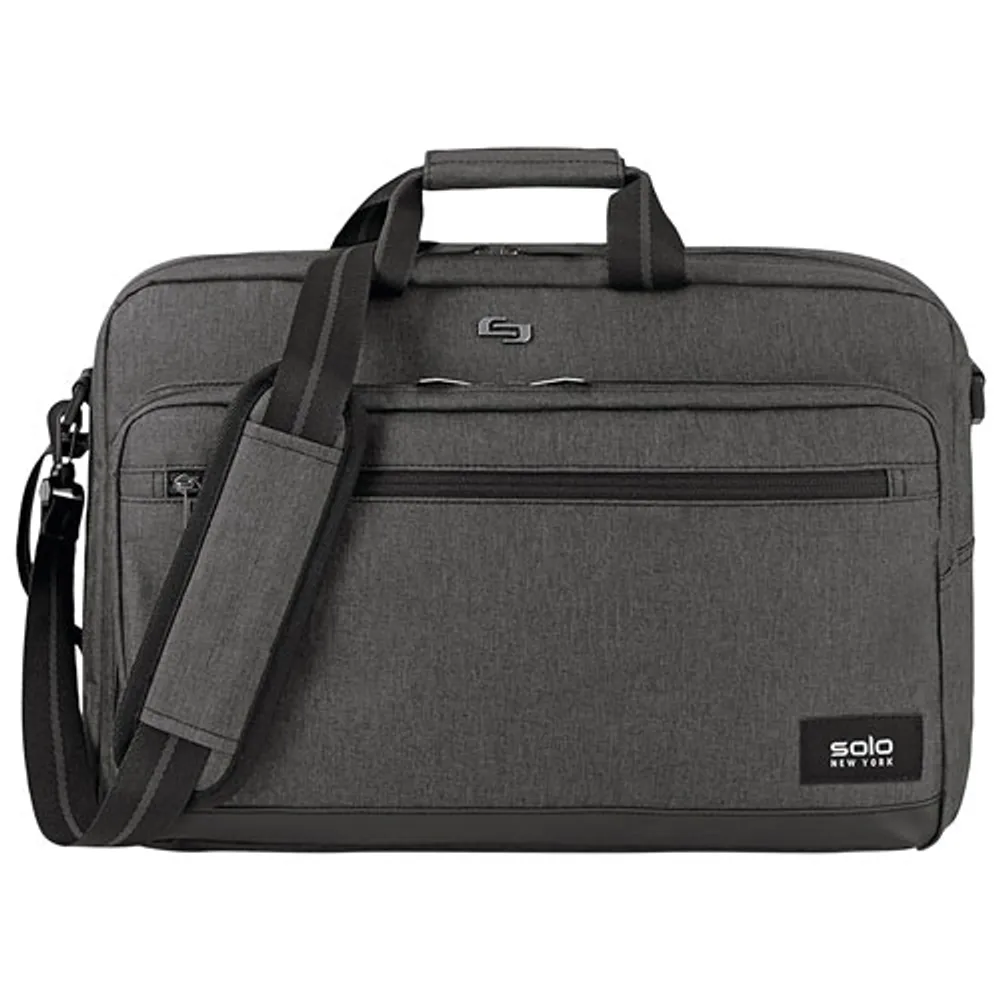 Solo Duane 15.6" Laptop Briefcase - Grey