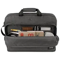 Solo Duane 15.6" Laptop Briefcase - Grey