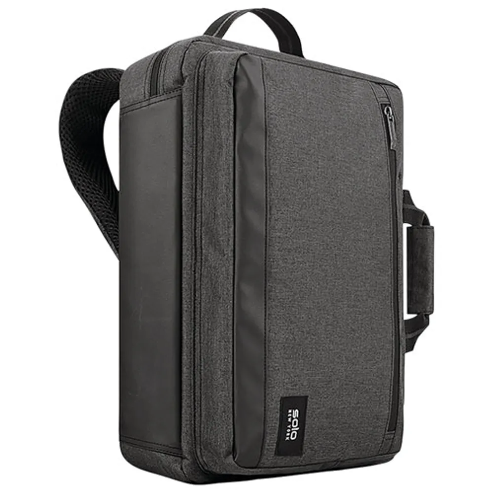 Solo Duane 15.6" Laptop Briefcase - Grey