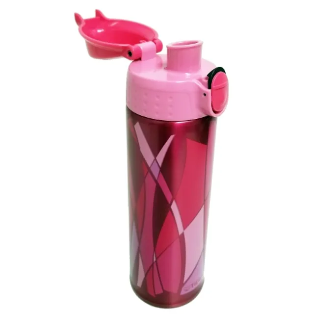 Ardene Pink Matte Water Bottle