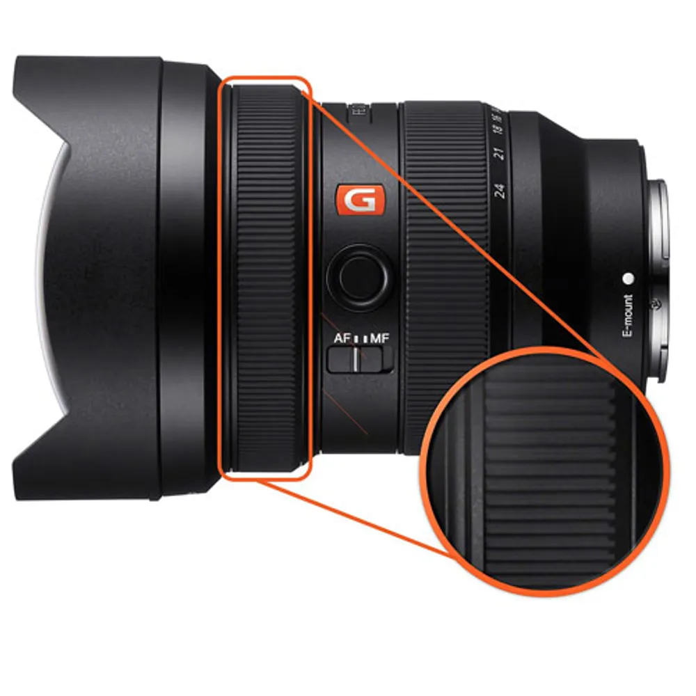 Sony E-Mount Full-Frame FE 12–24mm f/2.8 Ultra-Wide Large Aperture Premium G Master Zoom Lens