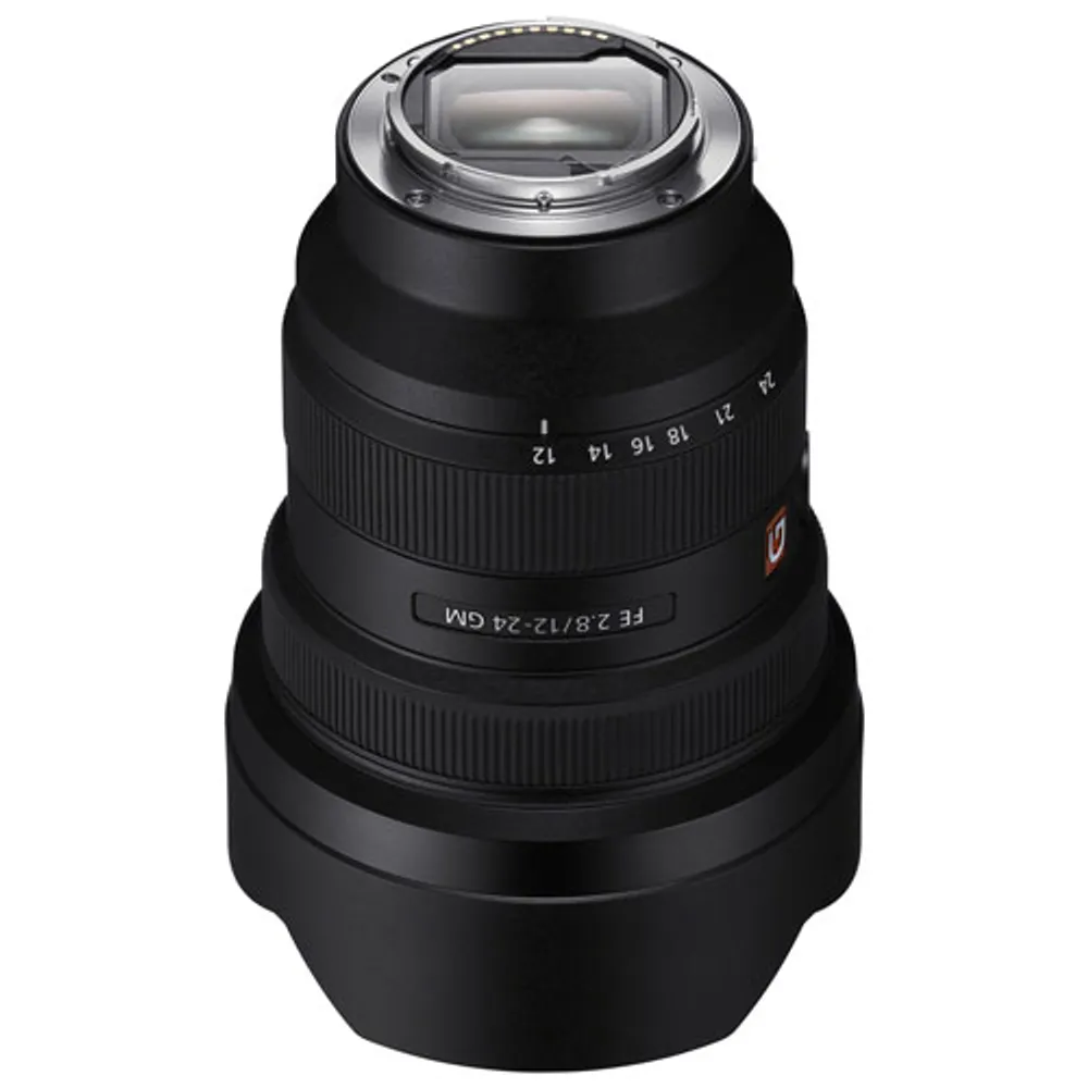 Sony E-Mount Full-Frame FE 12–24mm f/2.8 Ultra-Wide Large Aperture Premium G Master Zoom Lens