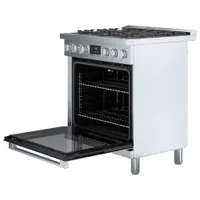 Bosch 30" 3.7 Cu. Ft. True Convection 5-Burner Freestanding Gas Range (HGS8055UC) - Stainless