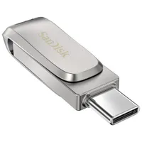 SanDisk Ultra Dual Luxe 256GB USB Type-C/Type-A Flash Drive