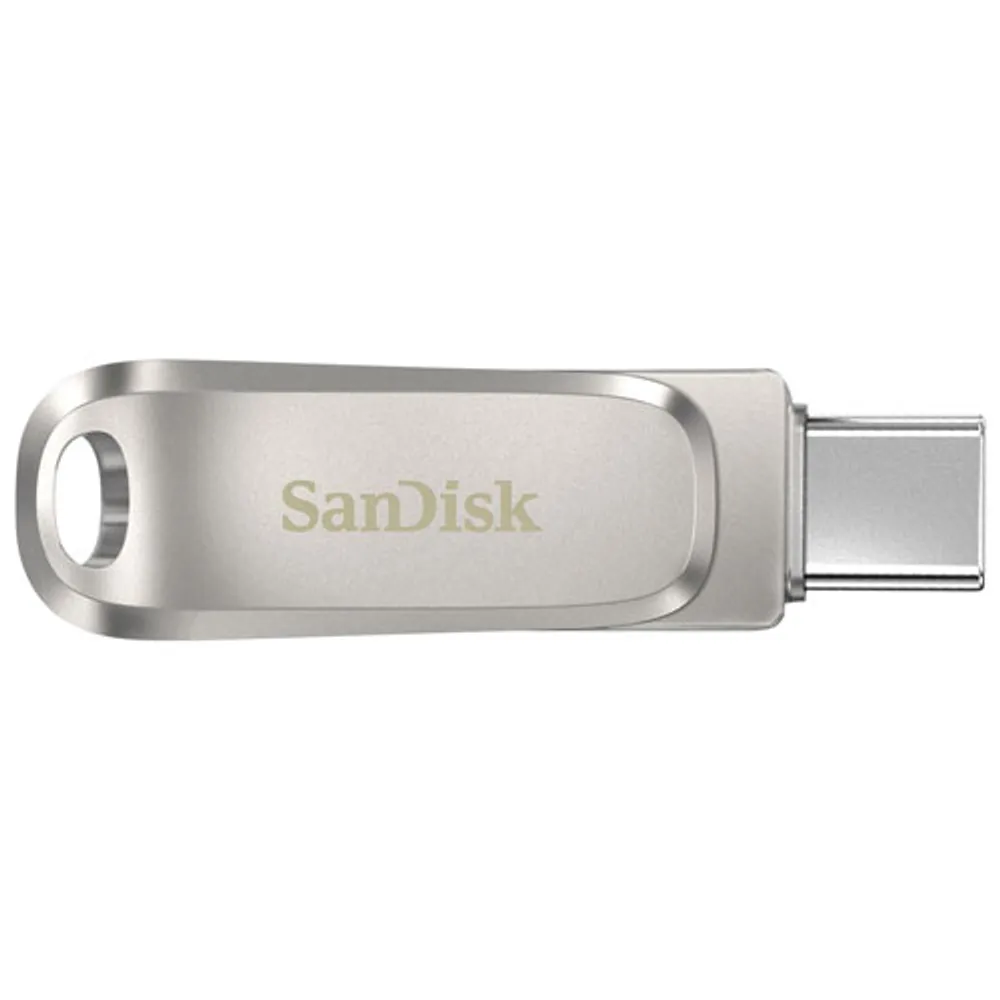 SanDisk Ultra Dual Luxe 256GB USB Type-C/Type-A Flash Drive