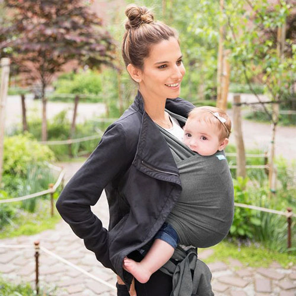 Moby Evolution Front & Hip Wrap Carrier - Charcoal