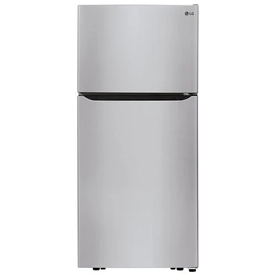 LG 30" 20.2 Cu. Ft. Top Freezer Refrigerator (LTCS20020S) - Stainless - Open Box - Perfect Condition