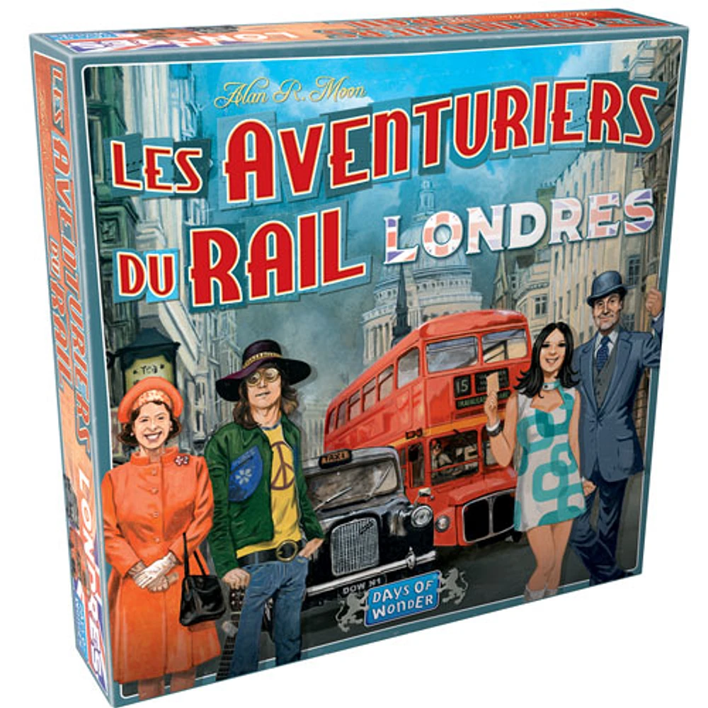 Les Aventuriers du Rail: Londres Board Game - French