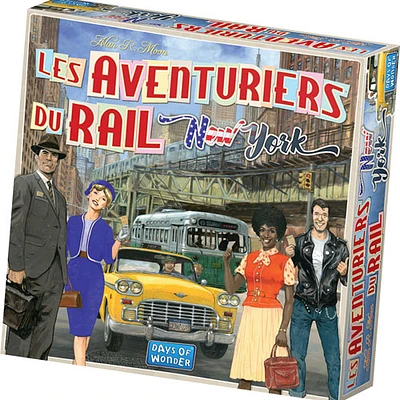 Jeu de société Les Aventuriers du Rail : New York - Français