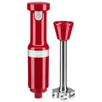 KitchenAid Cordless Variable Speed Immersion Blender - Empire Red