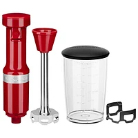 KitchenAid Variable Speed Immersion Blender - Empire Red