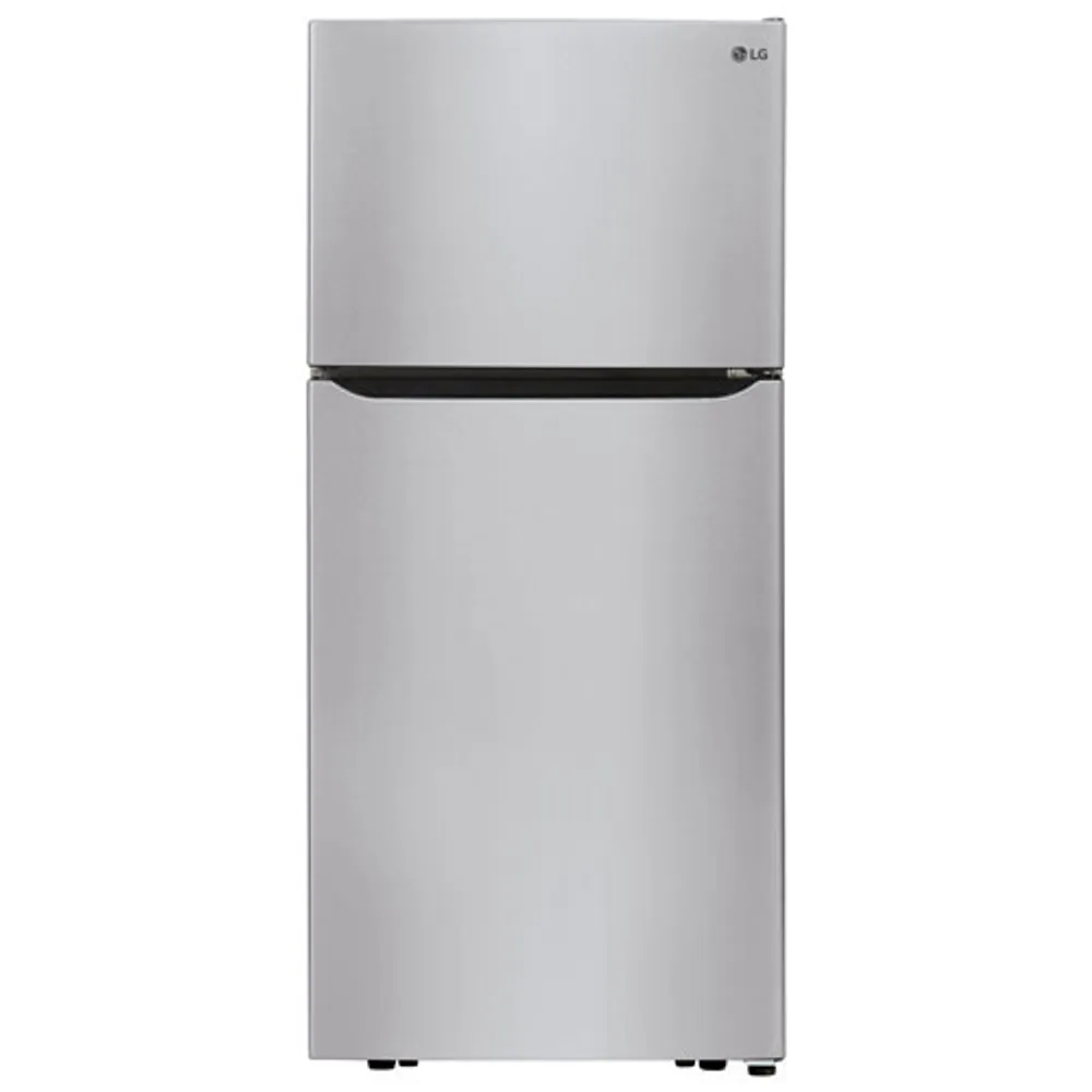 Réfrigérateur congélateur supérieur 20,2 pi³ 30 po de LG (LTCS20020S) - Inox - BO - Endommagé