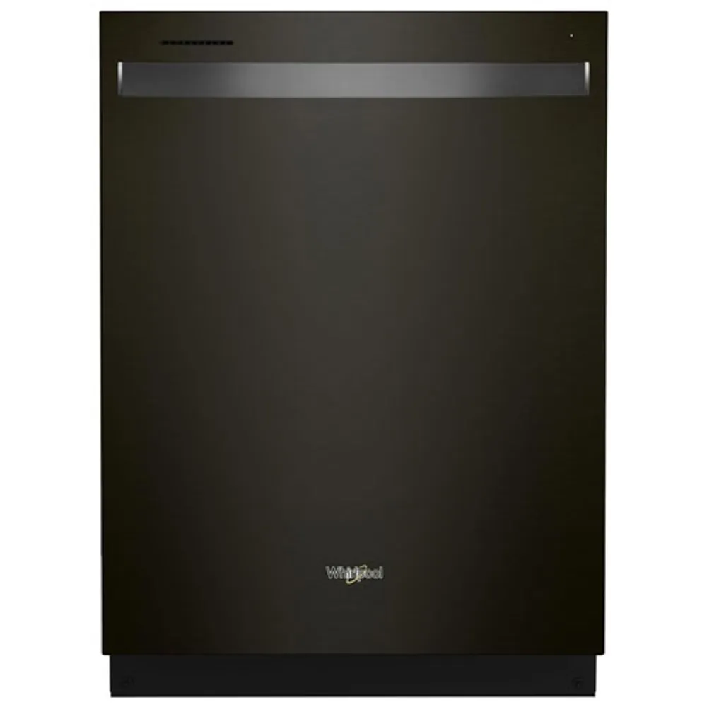 Whirlpool 24" 47dB Built-In Dishwasher with Third Rack (WDT750SAKV) - Black Stainless