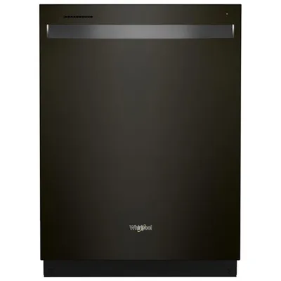 Whirlpool 24" 47dB Built-In Dishwasher with Third Rack (WDT750SAKV) - Black Stainless