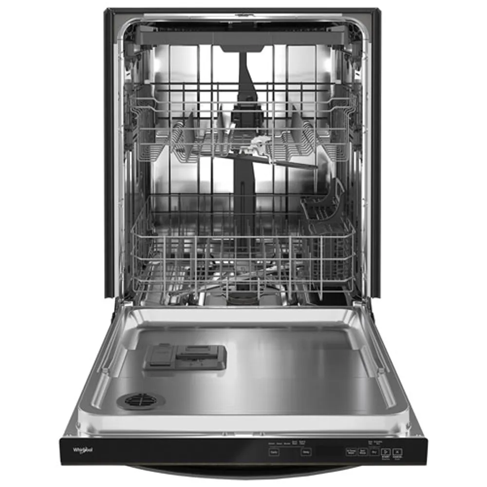 Whirlpool 24" 47dB Built-In Dishwasher with Third Rack (WDT750SAKV) - Black Stainless