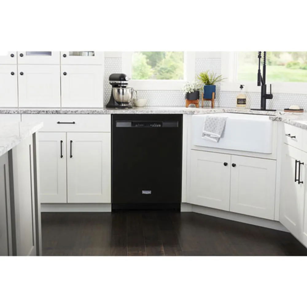 Maytag 24" 50dB Built-In Dishwasher (MDB4949SKB) - Black